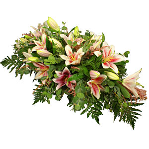 Lily Casket Spray