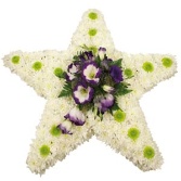 Lisianthus Star Cushion